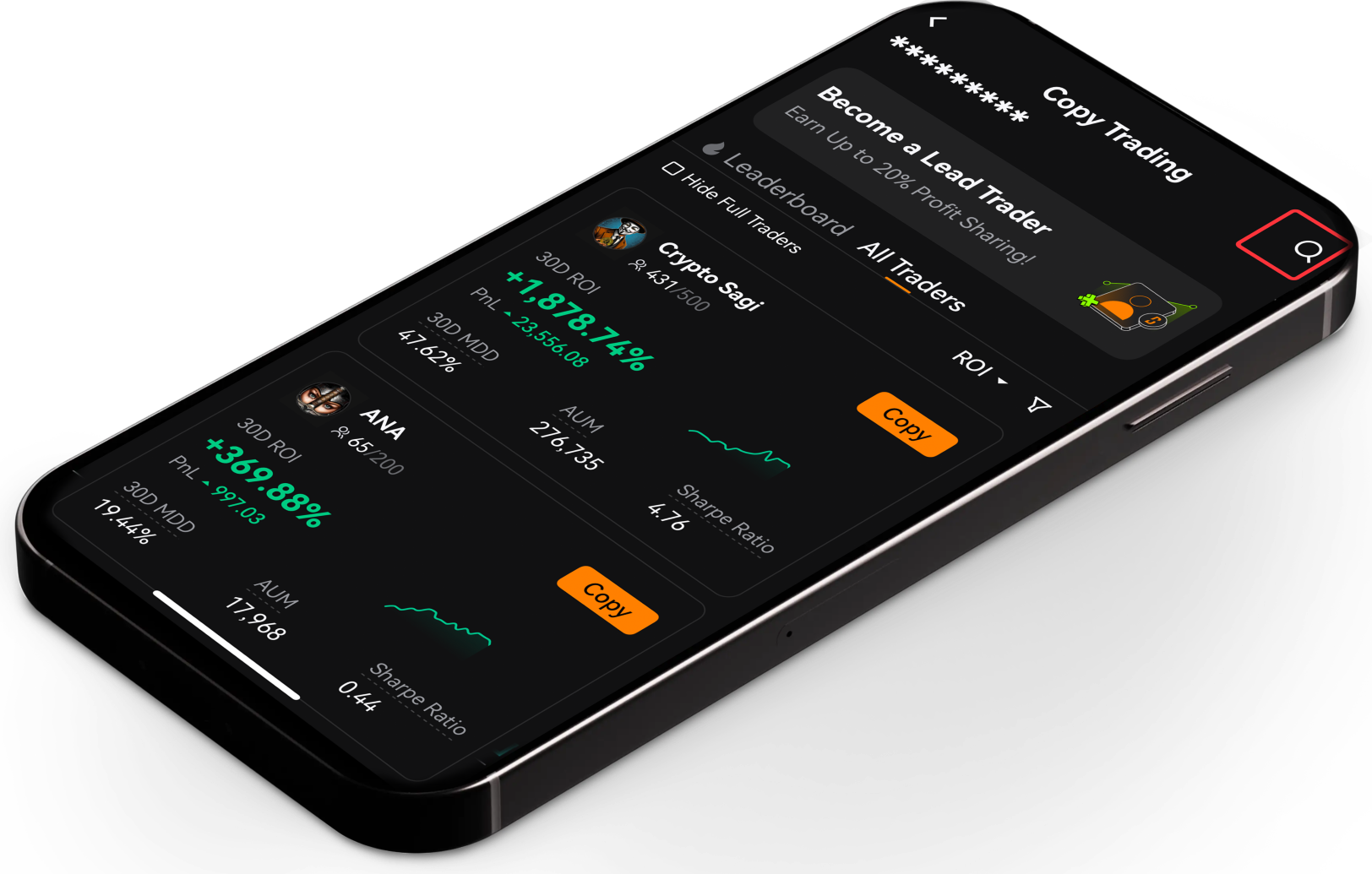 VR19 Social Phone Mockup